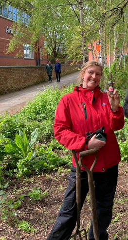 A picture of Heather Hodkinson, Young Gardener of the Year winner