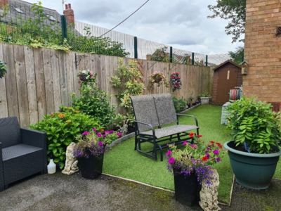 Best Garden Transformation - picture of Ron and Carol Minns' winning garden